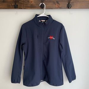 Clique Navy Jacket- Victory Brewing (NWT)